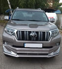 Toyota Land Cruiser Prado 150 2009–2023 Nástavce předního a zadního nárazníku Modelista V3-LED (2017-) Černá barva fotografie 6