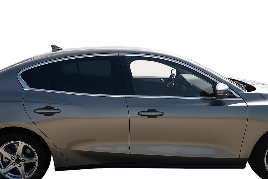 Ford Focus IV 2018– Horní lišty oken OmsaLine HB, SD (4 ks, nerez) Image