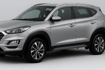 Hyundai Tucson TL 2016–2021 Lemování na okenní lišty OmsaLine (14 ks, nerez) černý chrom fotografie 1
