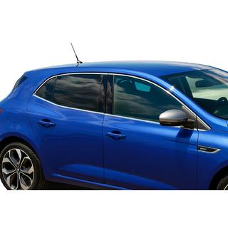 Kompletní okenní lišty (HB, 12 ks, nerez) Renault Megane IV 2016–2025 fotografie 1