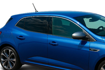 Renault Megane IV 2016–2025 Horní okenní lišty (HB, 6 ks, nerez) OmsaLine – italská nerezová ocel fotografie 1
