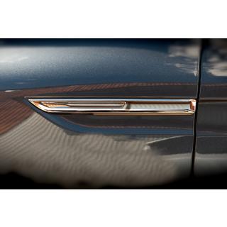 Nerezové kryty směrovek 2016-2020 (2 ks) Renault Megane IV 2016–2025 fotografie 2