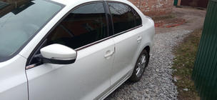 Volkswagen Jetta 2011–2018 Spodní okenní lišty (6 ks, nerez) Carmos - turecká ocel fotografie 6