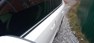 Volkswagen Jetta 2011–2018 Spodní okenní lišty (6 ks, nerez) Carmos - turecká ocel fotografie 7
