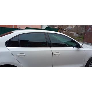 Spodní okenní lišty (6 ks, nerez) Volkswagen Jetta 2011–2018 fotografie 4