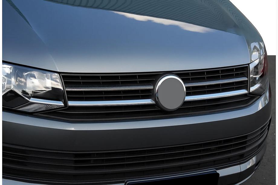 Volkswagen T6 2015–2024 Kryty horní mřížky 2015-2019 (2 ks, karbon) Image