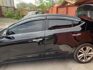 Hyundai Elantra (AD) 2015–2020 Okenní ofuky s chromovanou lištou (4 ks, Niken) fotografie 2