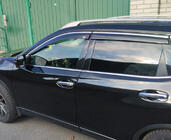 Nissan X-trail T32/Rogue 2014–2021 Ofuky oken s chromovou lištou (4 ks, Niken) fotografie 1