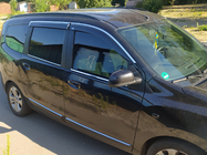 Dacia Lodgy 2012–2022 Okenní ofuky s chromovanou lištou (4 ks, Niken) fotografie 1