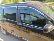 Dacia Lodgy 2012–2022 Okenní ofuky s chromovanou lištou (4 ks, Niken) fotografie 4