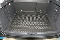 Renault Captur 2013–2019 Gumová vana do kufru (Novline) 2WD (pro verze bez dvojité podlahy) fotografie 2