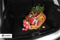 Renault Captur 2013–2019 Gumová vanička do kufru (Novline) 2/4WD (pro verze s dvojitou podlahou) fotografie 2