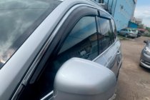 Volvo XC90 2015– Deflektory oken s chromovou lištou (4 ks, HIC) fotografie 2