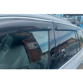 Deflektory oken s chromovou lištou (4 ks, HIC) Volvo XC90 2015– fotografie 3
