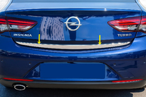Opel Insignia 2017–2022 Nerezová chromová lišta hrany víka kufru (1 ks) fotografie 1