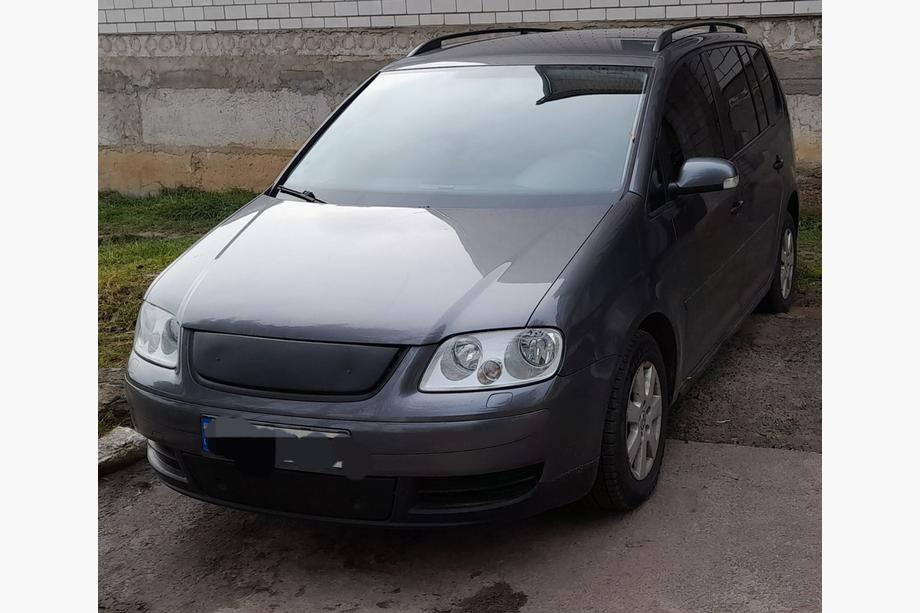 Volkswagen Touran 2003–2010 Zimní clona masky (horní, 2003-2006) Fotografie 4