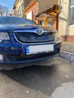 Skoda Superb 2009–2015 Zimní kryt masky chladiče (horní, 2008-2013) fotografie 5