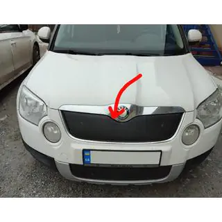 Zimní kryt masky chladiče (horní, 2009-2013)