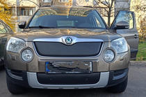 Skoda Yeti 2009–2017 Zimní kryt masky chladiče (spodní, 2009-2013) fotografie 6
