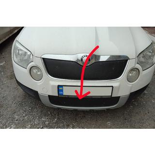 Zimní kryt masky chladiče (spodní, 2009-2013) fotografie 2