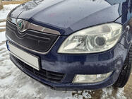 Skoda Roomster 2006–2015 Zimní kryt masky chladiče (2010+, horní) Lesklá fotografie 2