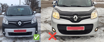 Renault Kangoo 2008–2020 Zimní spodní mřížka chladiče (2013+) Lesklá fotografie 4