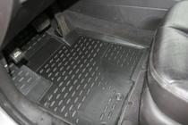 Hyundai Santa Fe 2 2006–2012 3D gumové autokoberce do interiéru (4 ks, Novline) fotografie 2