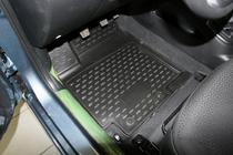 Kia Rio 2012–2017 3D gumové autokoberce do interiéru (4 ks, Novline) (UB) fotografie 2