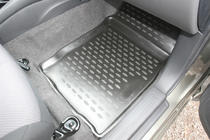 Mitsubishi L200 2015–2024 3D gumové autokoberce do interiéru (sada 4 ks, Novline) – základní výbava fotografie 5