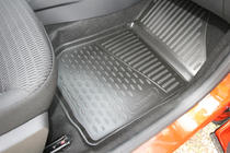 Renault Captur 2013–2019 3D gumové autokoberce do interiéru (4 ks, Novline) fotografie 3