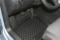 Volkswagen Golf 6 2008–2014 3D gumové autokoberce do interiéru (4 ks, Novline) fotografie 2