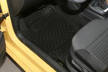 Volkswagen Polo 2010–2017 Gumové 3D koberce do interiéru (sada 4 ks, Novline) HB fotografie 2