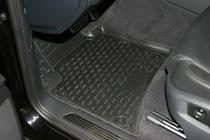 Volkswagen Touareg 2010–2018 3D gumové koberečky do interiéru (4 ks, Novline) pro dvouzónovou klimatizaci fotografie 2