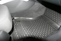 Audi A4 B8 2007–2015 Gumové rohože do interiéru (4 ks, Novline) pro automatickou převodovku fotografie 4