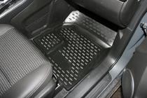 Chevrolet Captiva 2006–2019 (2011↗) Gumové koberečky do interiéru (4 ks, Novline) fotografie 2