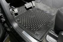 Chevrolet Tahoe 2014–2019 (2007-2015) Gumové rohože (Kapitan) do interiéru (6 ks, Novline) fotografie 2