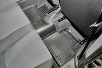 Fiat Doblo I 2001–2005 Gumové autokoberce do interiéru (4 ks, Novline) Panorama fotografie 3