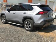 Toyota Rav 4 2019–2025 Boční prahy Tayga Grey (2 ks, hliník) fotografie 4