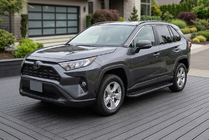 Toyota Rav 4 2019–2025 Boční nášlapy Bosphore Black (2 ks, hliník) fotografie 1