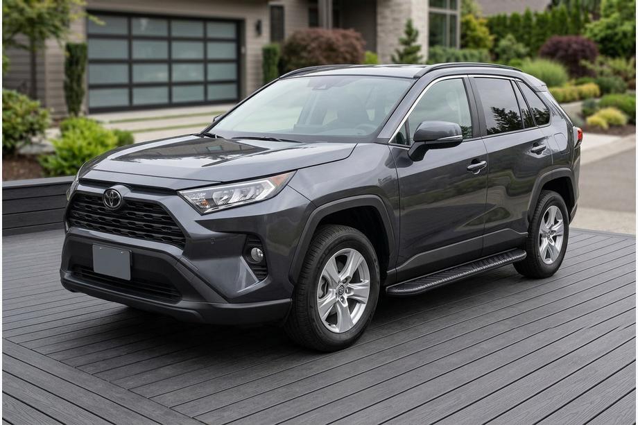 Toyota Rav 4 2019–2025 Boční nášlapy Bosphore Black (2 ks, hliník) Image