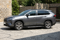 Toyota Rav 4 2019–2025 Boční nášlapy Duru (2 ks, hliník) fotografie 1