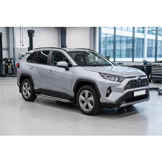 Boční nášlapy Rainbow (2 ks, hliník) Toyota Rav 4 2019–2025 fotografie 1