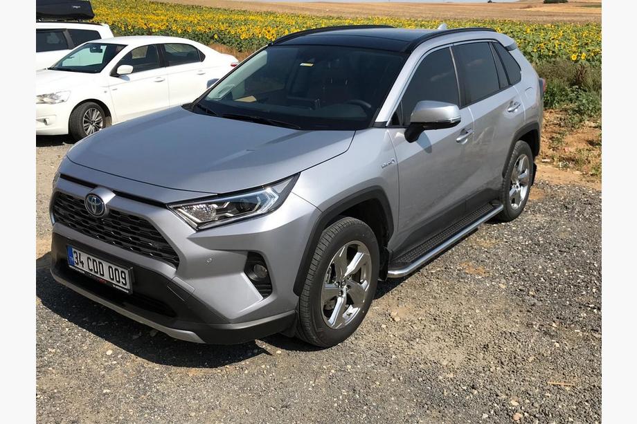 Toyota Rav 4 2019–2025 Boční nášlapy Maydos V2 (2 ks, hliník + nerezová ocel) Fotografie 6