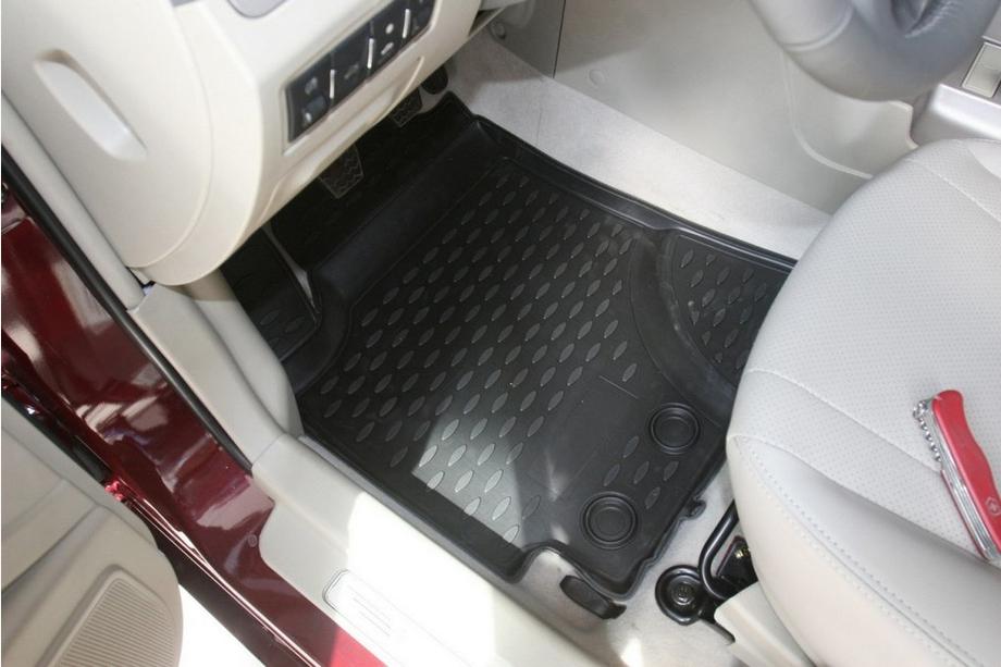 Geely Emgrand EC7 2009– Gumové autokoberce do interiéru (4 ks, Novline) Fotografie 2