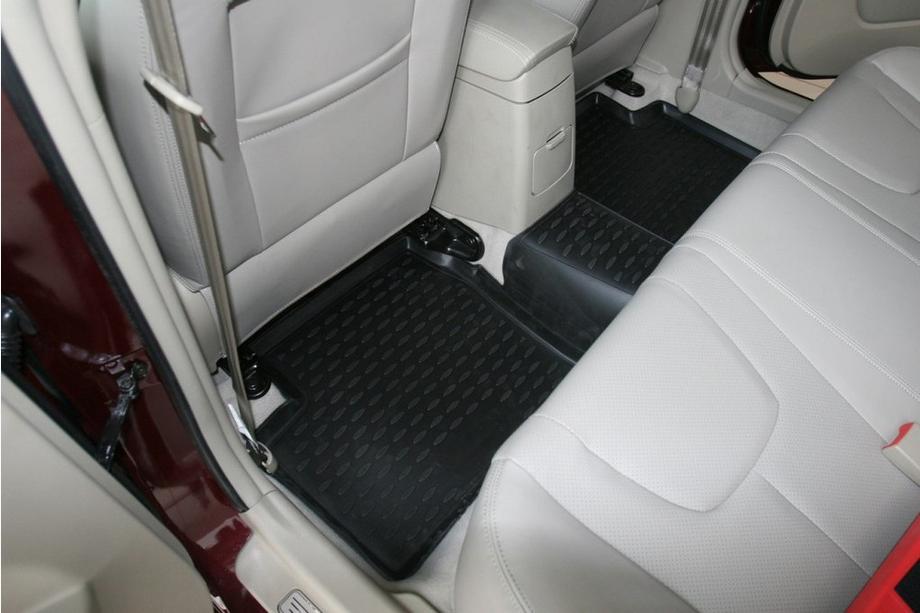 Geely Emgrand EC7 2009– Gumové autokoberce do interiéru (4 ks, Novline) Fotografie 3