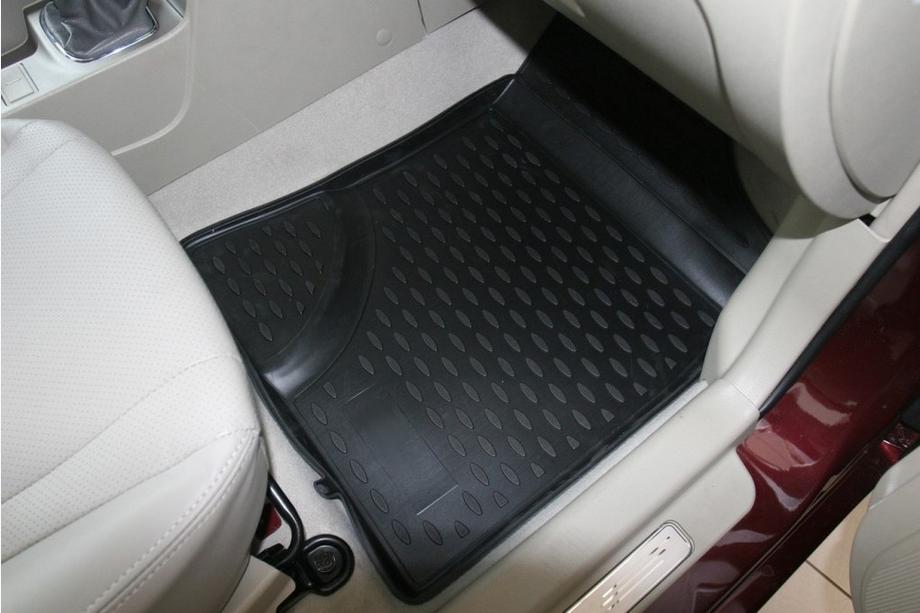 Geely Emgrand EC7 2009– Gumové autokoberce do interiéru (4 ks, Novline) Fotografie 4