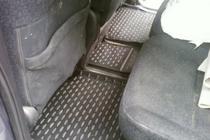 Honda FR-V 2004–2009 Gumové autokoberce do interiéru (4 ks, Novline) fotografie 5