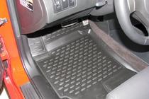 Hyundai Accent 2000–2006 Gumové koberce do interiéru (4 ks, Novline) Coupe fotografie 2
