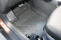 Hyundai Creta 2014–2020 Gumové autokoberce do interiéru (4 ks, Novline) fotografie 2