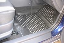 Hyundai I-30 2007–2011 Gumové autokoberce do interiéru (4 ks, Novline) fotografie 4